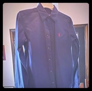 Blue Ralph Lauren button down (2)